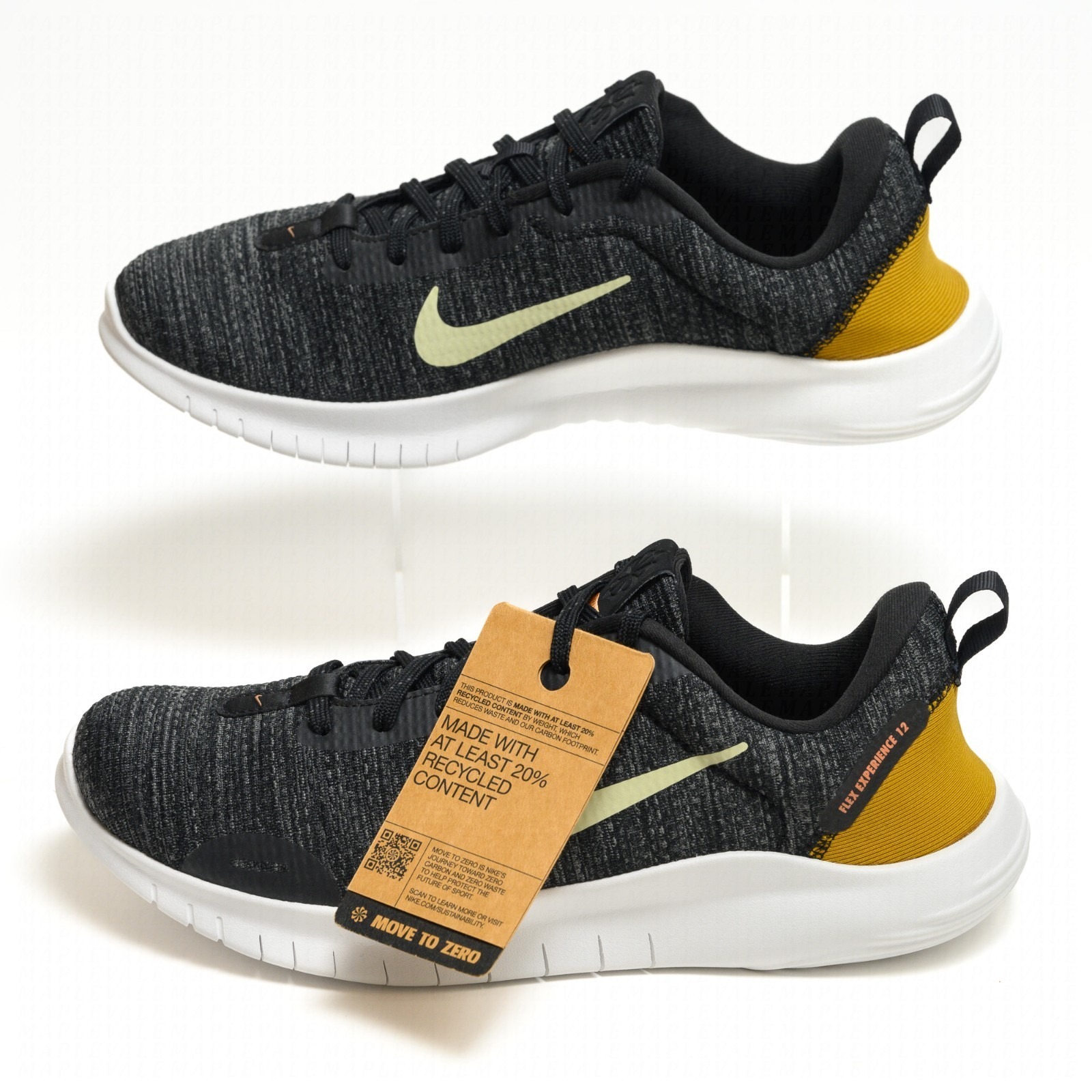 Nike Flex Experience Run 12 - Men's Sz 7 Running Shoes Black Olive Dv0740-002